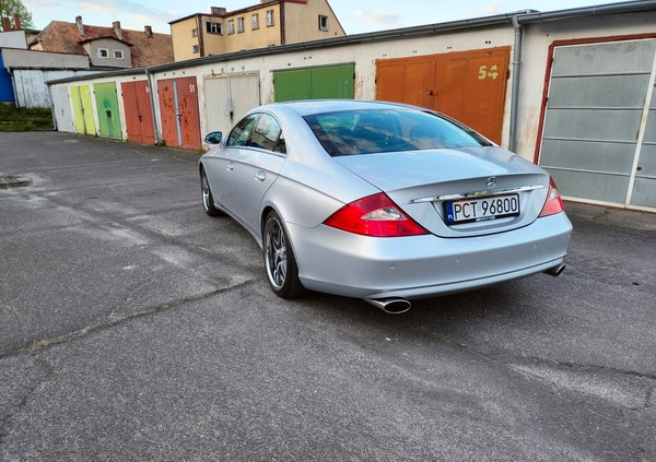 Mercedes-Benz CLS cena 41800 przebieg: 137100, rok produkcji 2006 z Trzcianka małe 436